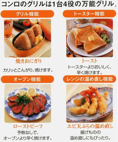 両面焼きグリル
