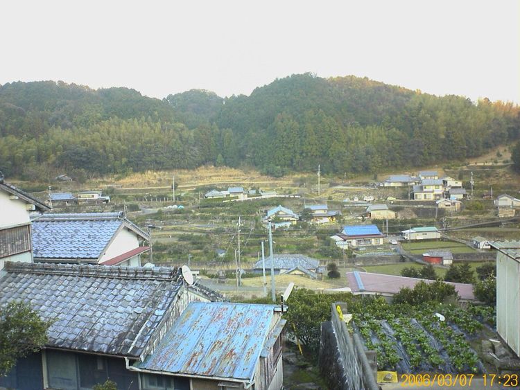 マンガみたいな田舎の風景