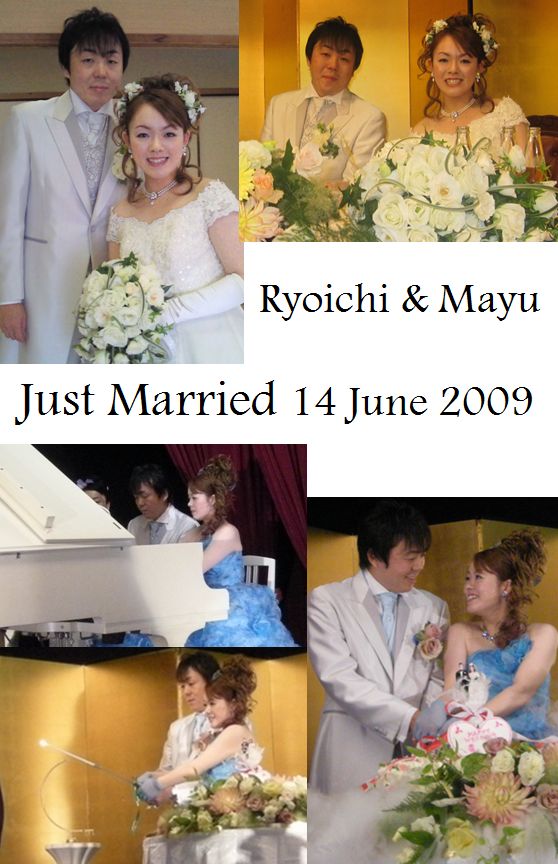Just Married 14 June 2009