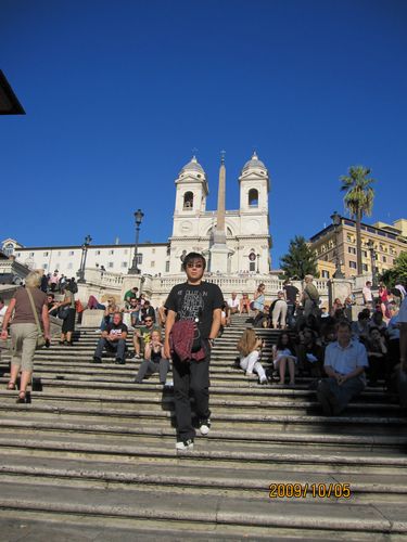 スペイン広場 階段