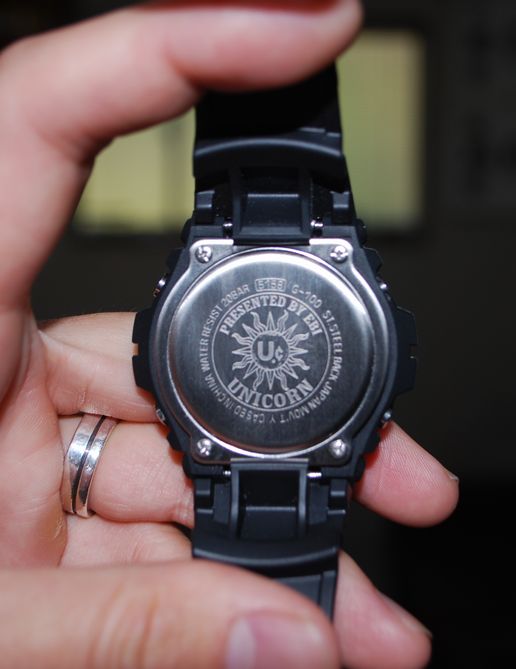 ユニコーン G-SHOCK U.c MODEL 裏蓋