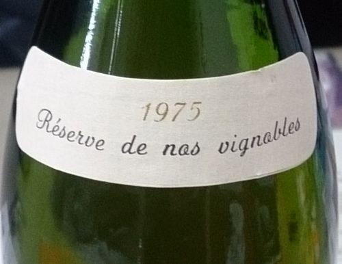 コトー・デュ・レイヨン レゼルヴ 1975年 ドメーヌ・トゥーシェ （フランス・白ワイン）