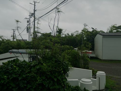 台風8号接近中