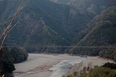 谷瀬の吊り橋