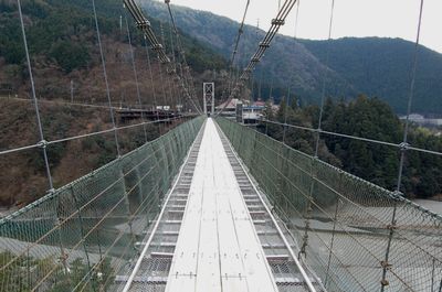 谷瀬の吊り橋