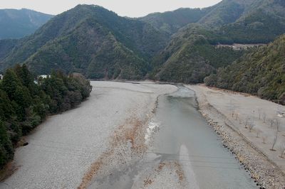 谷瀬の吊り橋