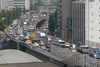 渋谷から見る六本木ヒルズ