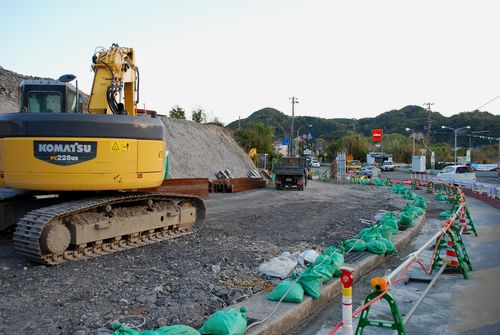 国道42号宇久井地区歩道整備工事