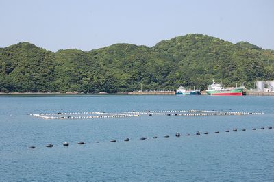 宇久井湾石油のタンカー