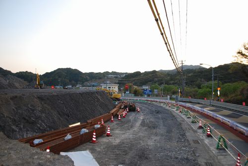 国道42号宇久井地区歩道整備工事