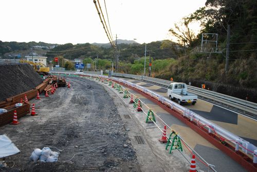 国道42号宇久井地区歩道整備工事