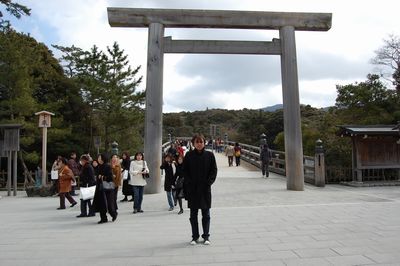 伊勢神宮鳥居