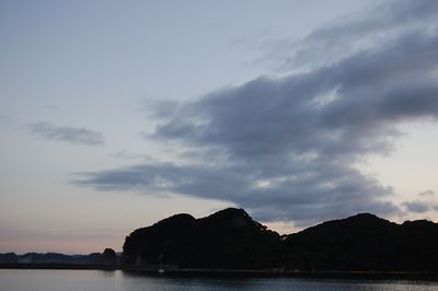 宇久井の夕暮れ