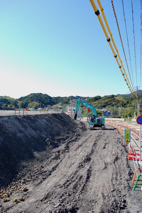 国道42号宇久井地区歩道整備工事