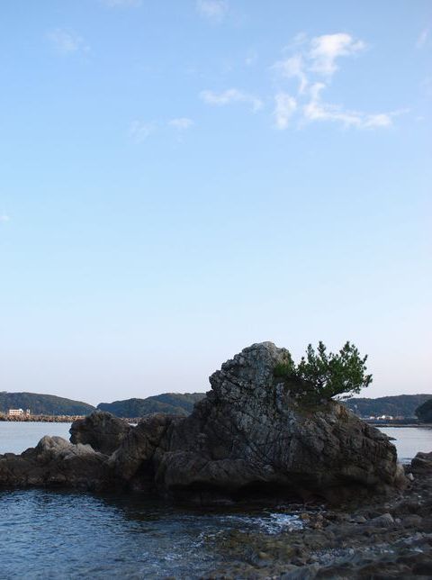 宇久井村の国立公園絵葉書の場所