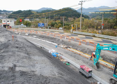 国道42号宇久井地区歩道整備工事
