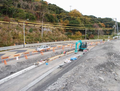 国道42号宇久井地区歩道整備工事