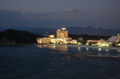 白浜の夜景