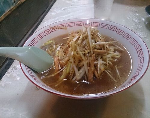 珍百景に出た新宮亭のネギラーメン ネギ麺