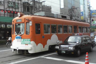 天王寺の路面電車