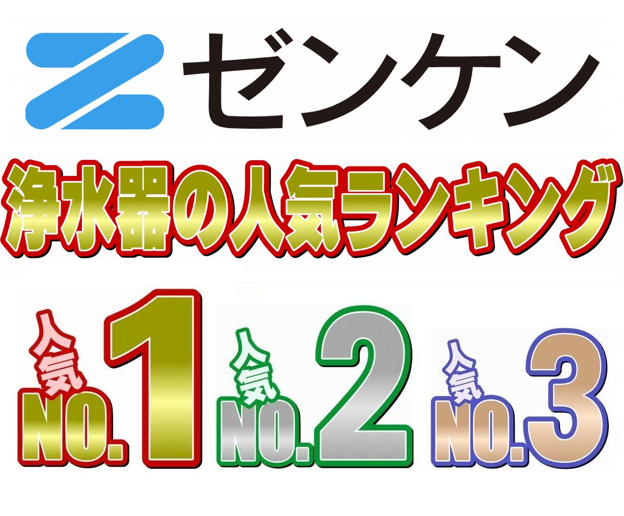 ゼンケン 浄水器の人気ランキング